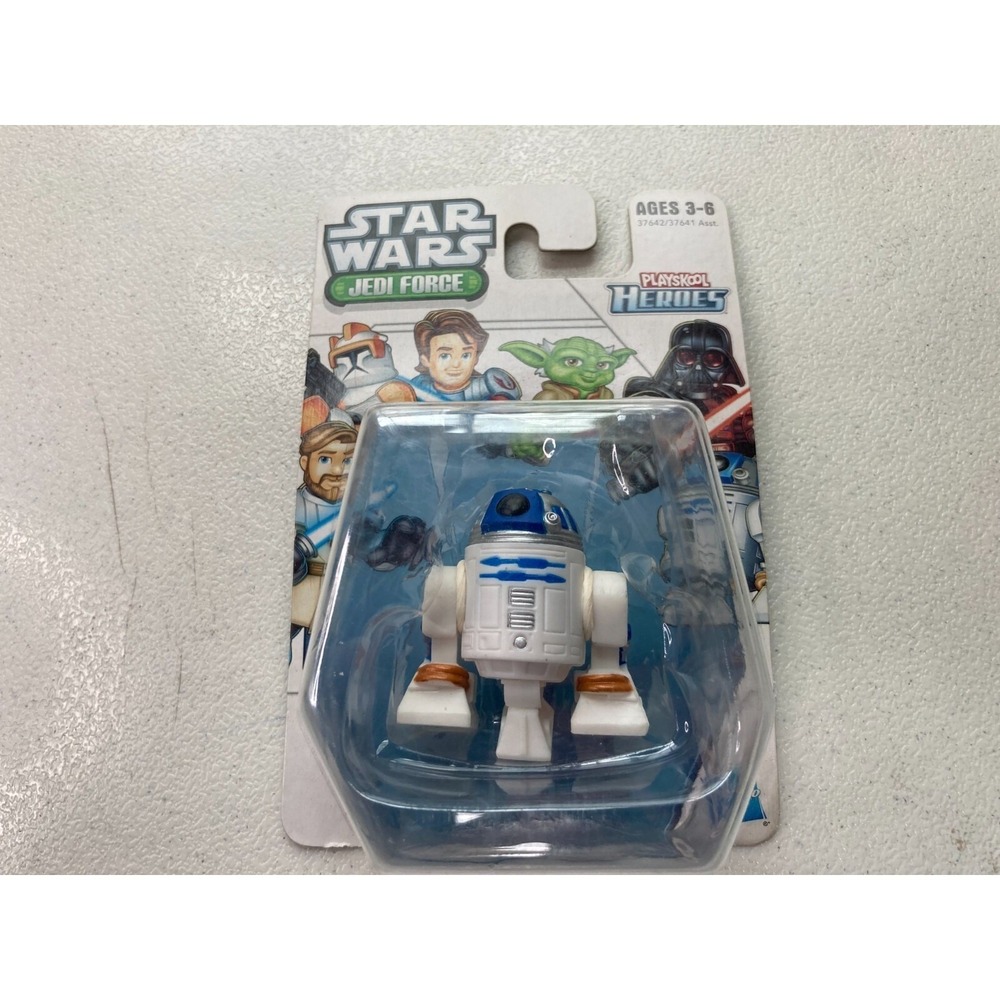 Star Wars Jedi Force R2D2 Playskool Heroes Hasbro 2012 Action Figure New on Card